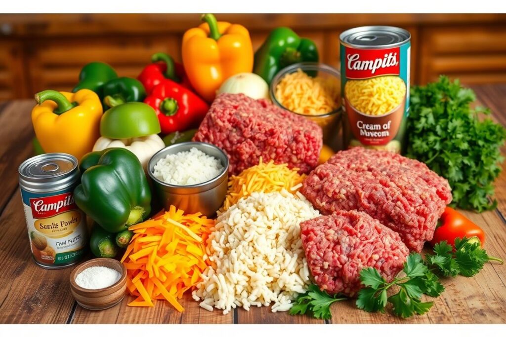 Beef and Rice Casserole Ingredients Beef and Rice Casserole Ingredients