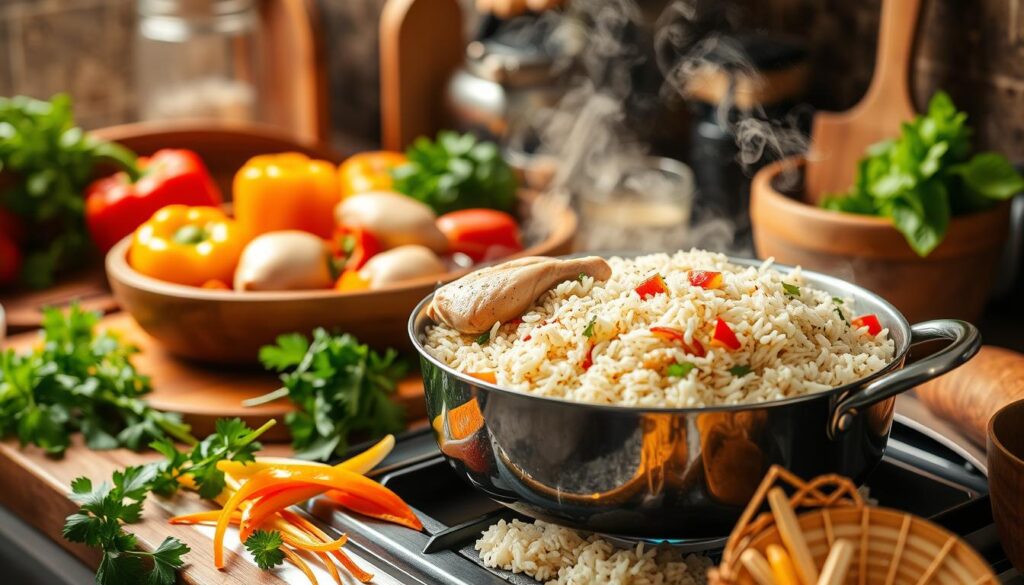 Easy Chicken Rice Dinners Preparation Easy Chicken Rice Dinners Preparation